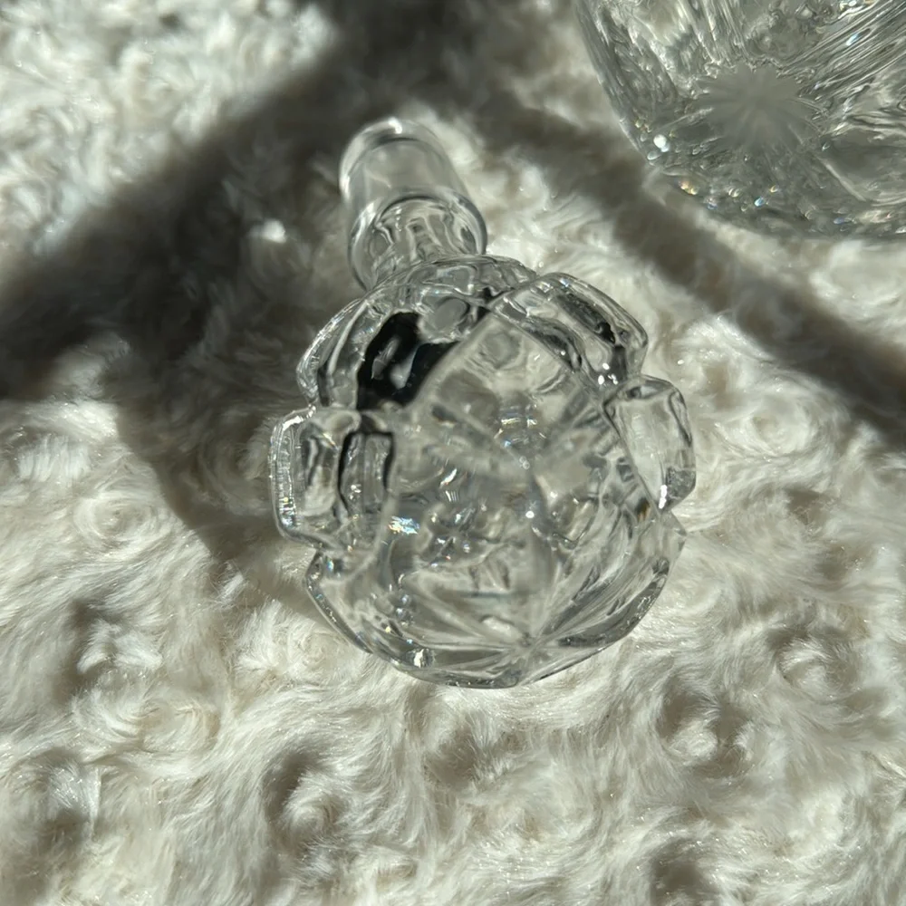 ANNA HUTE~BLEIKRISTALL~CRYSTAL DECANTER~BEAUTIFUL CUTS & DESIGN~KCC